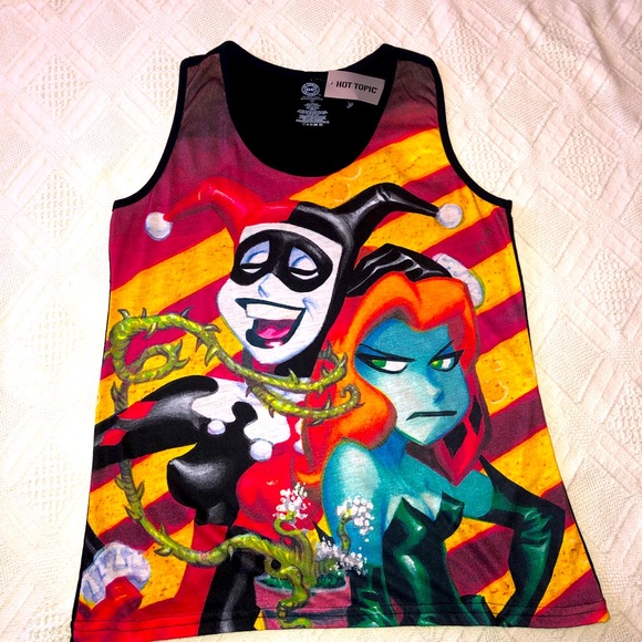 Sweat à Capuche Réversible DC Comics Harley Quinn & Joker - Taille Juniors, Neuf Avec étiquettes